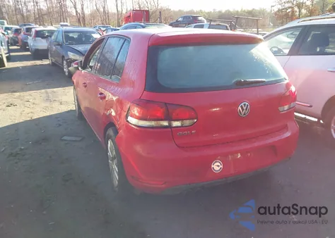 2012 Volkswagen Golf 2.5L 4-Door z USA, uszkodzony, nr VIN WVWDB7AJ6CW049166